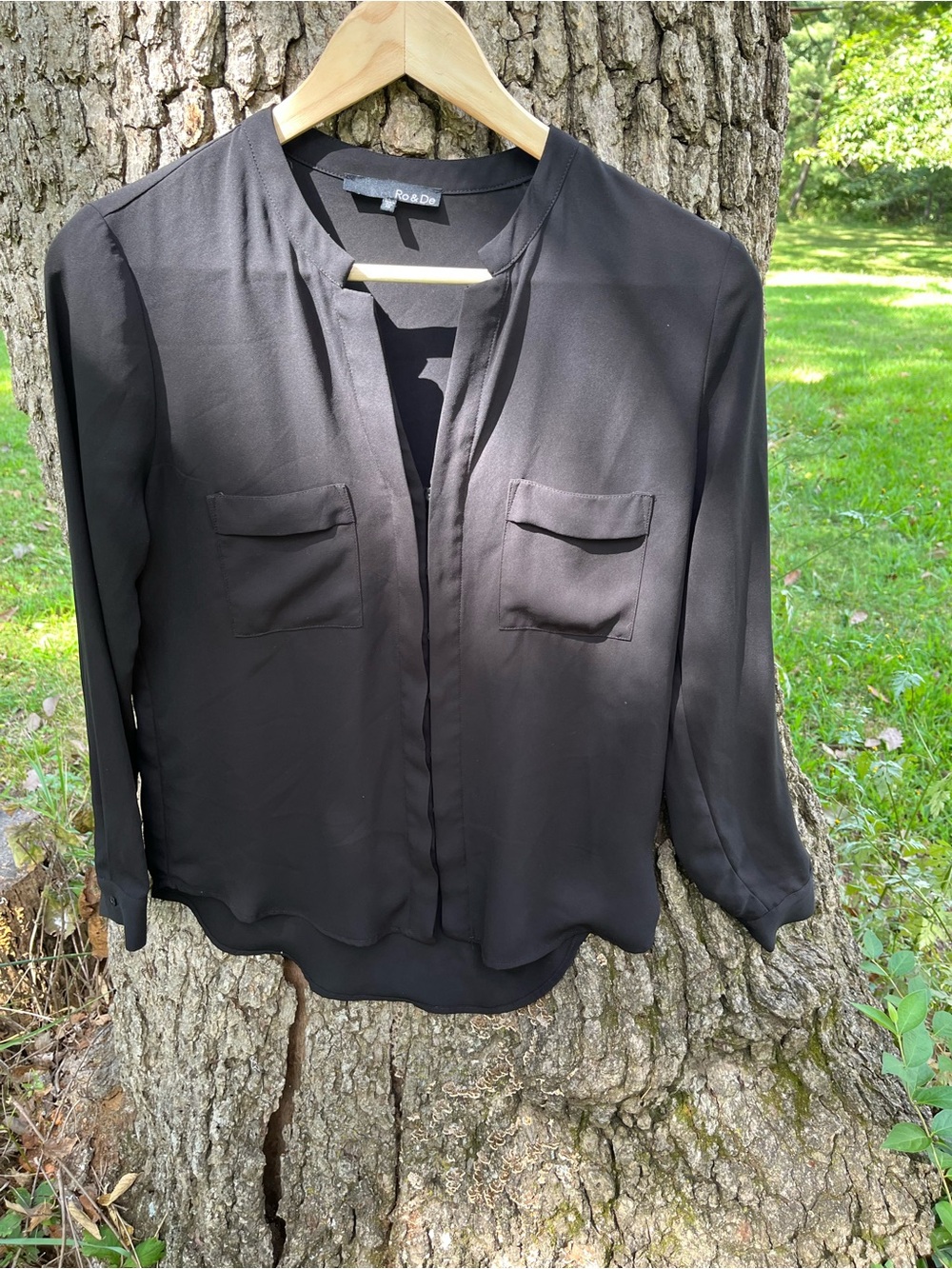 ⭐️Ro & De Sheer Blouse in size XS